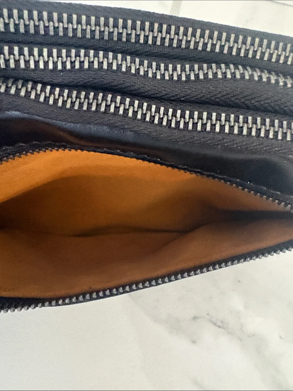 Patricia Nash Viani Leather Wristlet Black